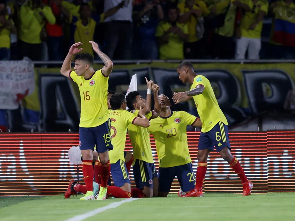 ミゲル アンヘル ボルハの2ゴールで主導権を握ったコロンビアが堅実に勝って4位に浮上 Fifaワールドカップ 22 カタール大会 南米予選 第10節 コロンビア 3 1 チリ Goleador 中南米サッカーサイト